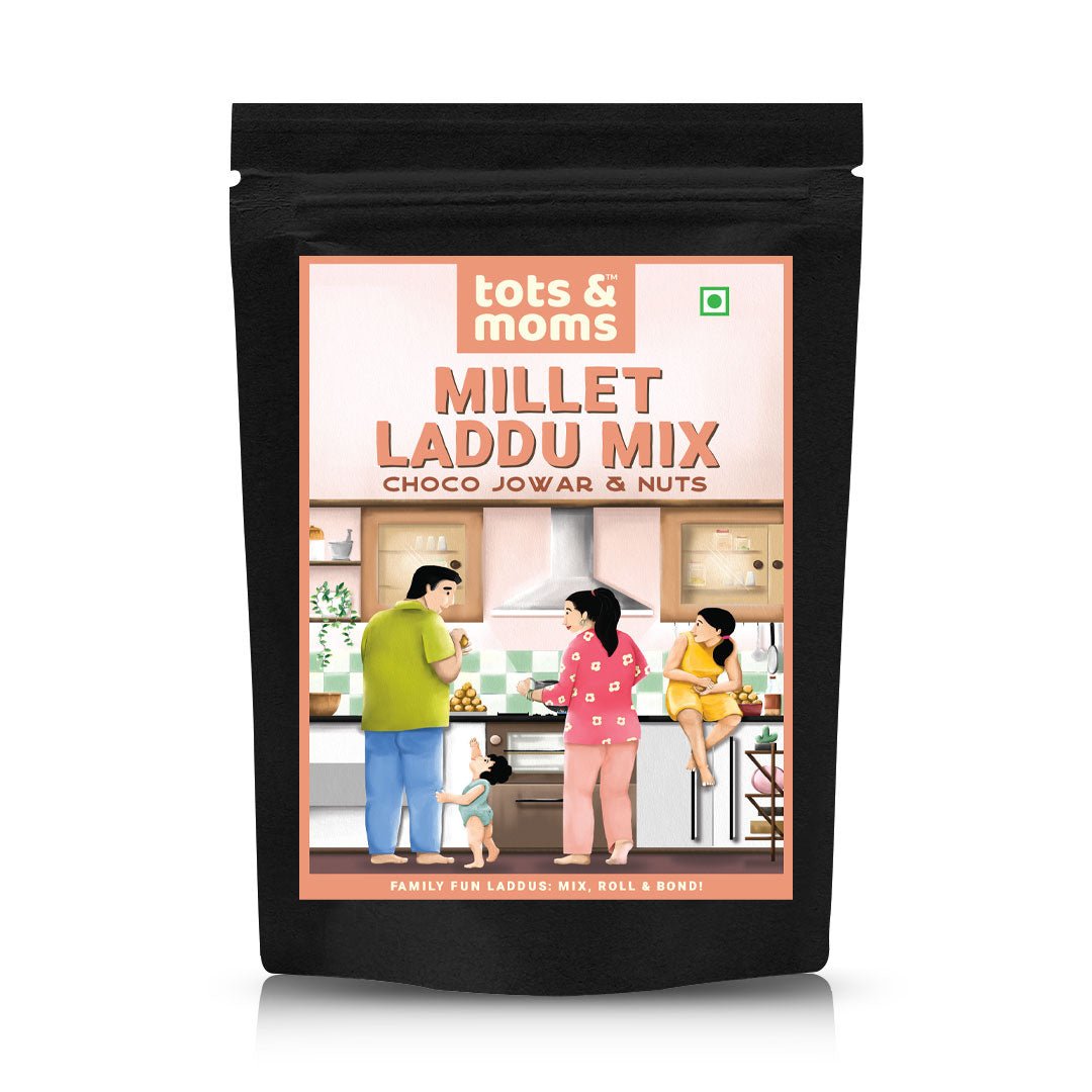 Tots & Moms babies DIY Choco Jowar Laddu Mix 200g - HS03