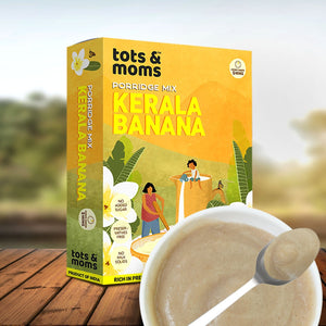 Tots & Moms Calcium Rich Raw Kerala Banana Powder for Kids 200g - HP03