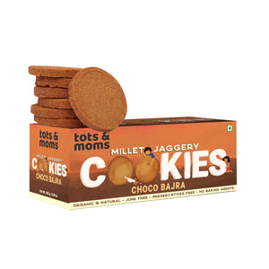 Tots & Moms Choco Bajra | Nuts & Seeds | Sweet & Savory | Pack of 3 - 150g each - HS678