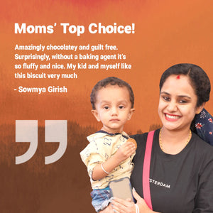 Tots & Moms Cookies - Choco Bajra - Pack of 2 - 150g each - Food & Snack