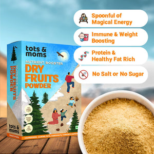 Tots & Moms Dry Fruits Powder - Pack of 2 - DM01 - Pack of 2