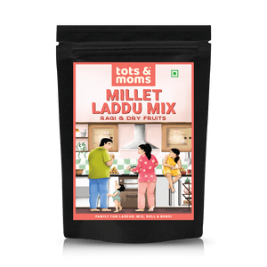 Tots & Moms Kids DIY Ragi & Dry Fruits Laddu Mix 200g - HS04