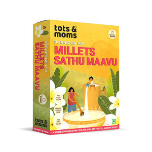 Tots & Moms Multigrain Millet Cereal - Millet Sathu Maavu - HP06