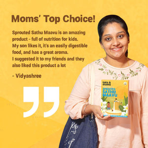 Tots & Moms Multigrain Porridge Mix - Sprouted Sathu Maavu - HP02