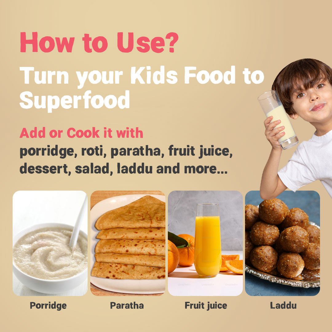 Tots & Moms No Added Sugar 100% Nuts & Seeds Powder 100g - DM11