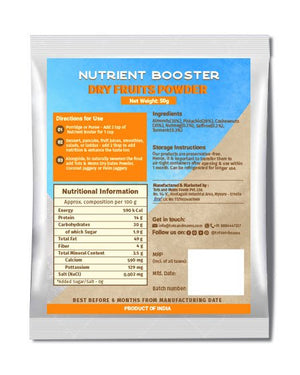 Tots & Moms Nutrient Boosters Trial Pack | 3 Packs | 50g each - TP5