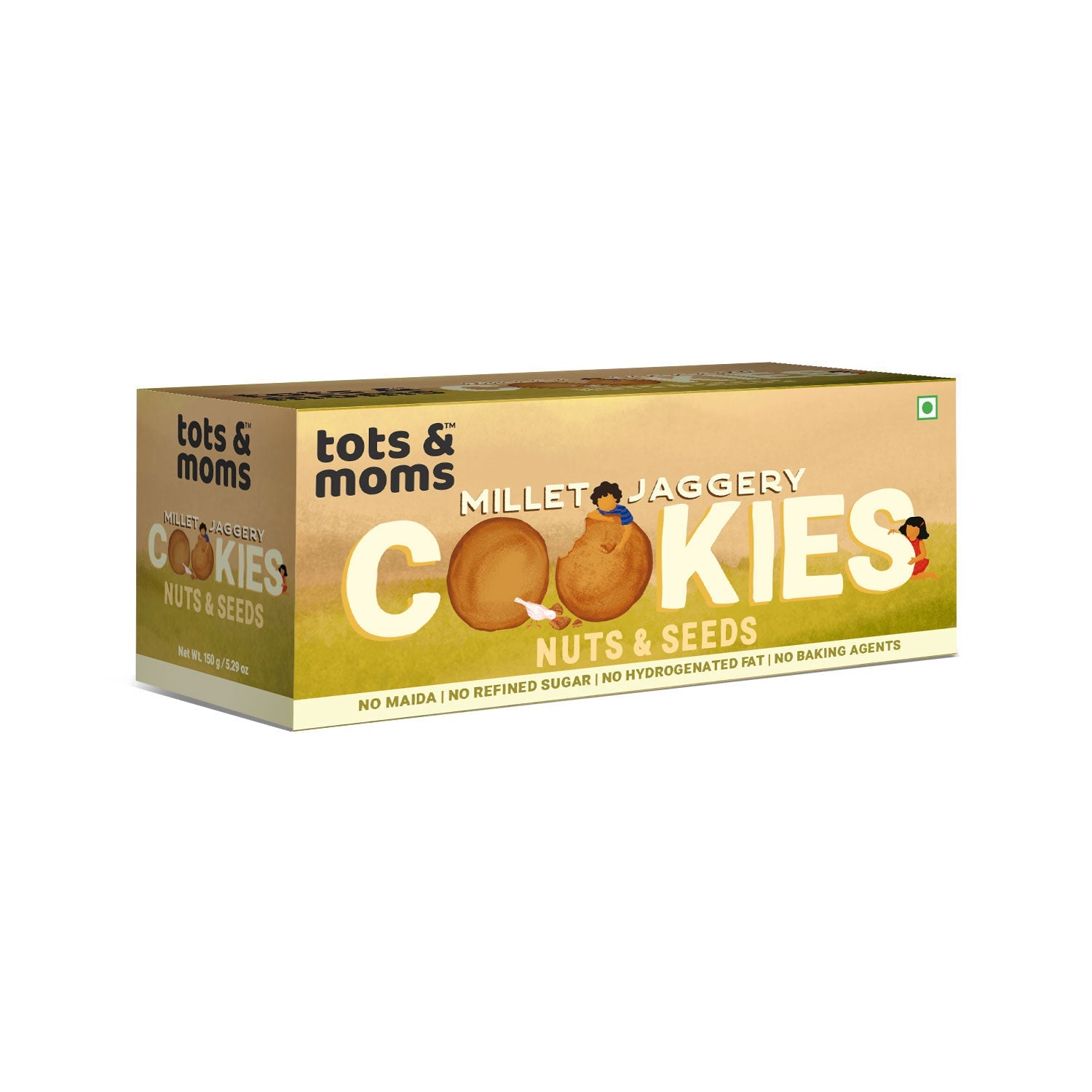 Tots & Moms - Nuts & Seeds Cookies for babies - HS06
