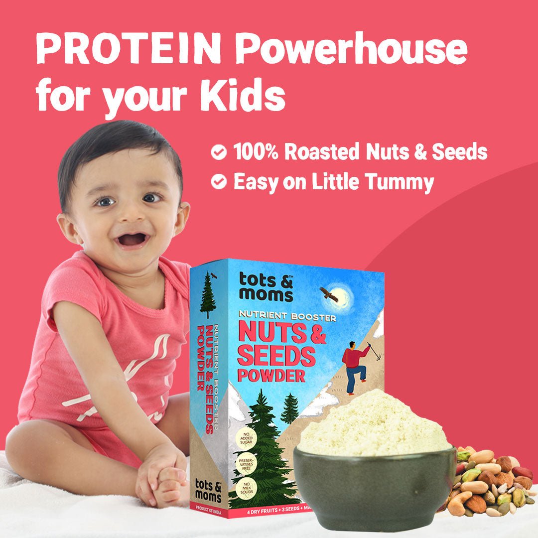 Tots & Moms Nuts & Seeds Powder - Pack of 2 - DM11 - Pack of 2
