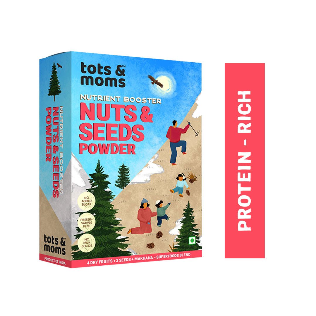 Tots & Moms Nuts & Seeds Powder - Pack of 2 - DM11 - Pack of 2