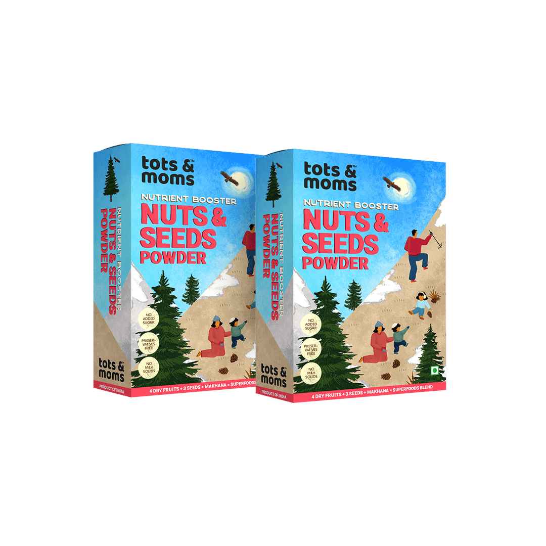 Tots & Moms Nuts & Seeds Powder - Pack of 2 - DM11 - Pack of 2