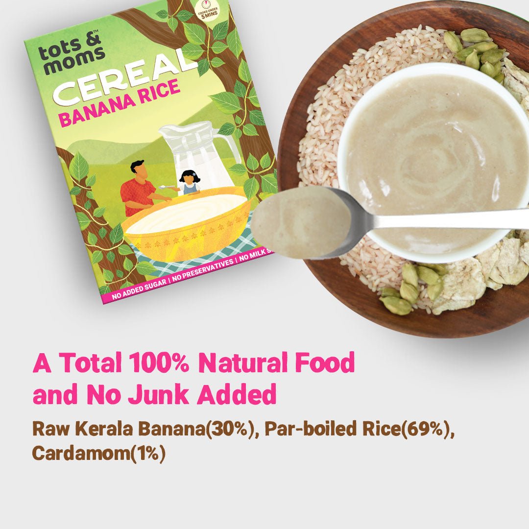 Tots & Moms Red Rice Cereal for kids - 200g - CE02