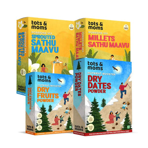 Tots & Moms Weight Gaining Foods Combo - Pack of 4 - HP26DM1OT4