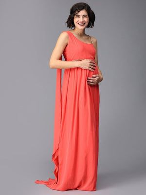 Touch of Sass Maternity Photoshoot Gown - DRS-SD-THSS-S