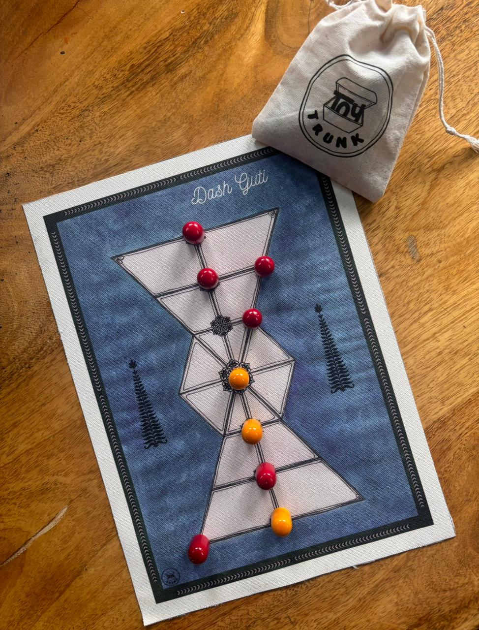 Toy Trunk Indian Strategy Board Games (Set of 4) - Board Games