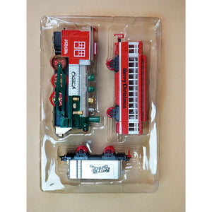 Train around the tree set with Light and Sound for Christmas Tree Decor - Christmas