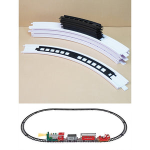 Train around the tree set with Light and Sound for Christmas Tree Decor - Christmas