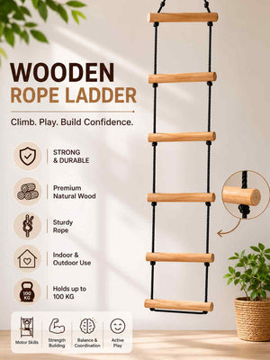 Train Your Brain Rope Ladder | the Mom Store - Indoor Climbers & Play Structures