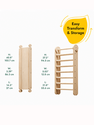 Train Your Brain Swedish Ladder | The Mom Store - Indoor Climbers & Play Structures