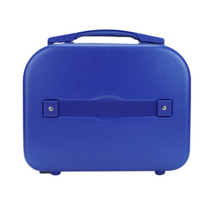 Travel theme Hardcase Travel Vanity Style Suitcase. - Back To School