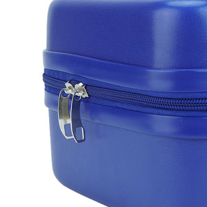 Travel theme Hardcase Travel Vanity Style Suitcase. - Back To School