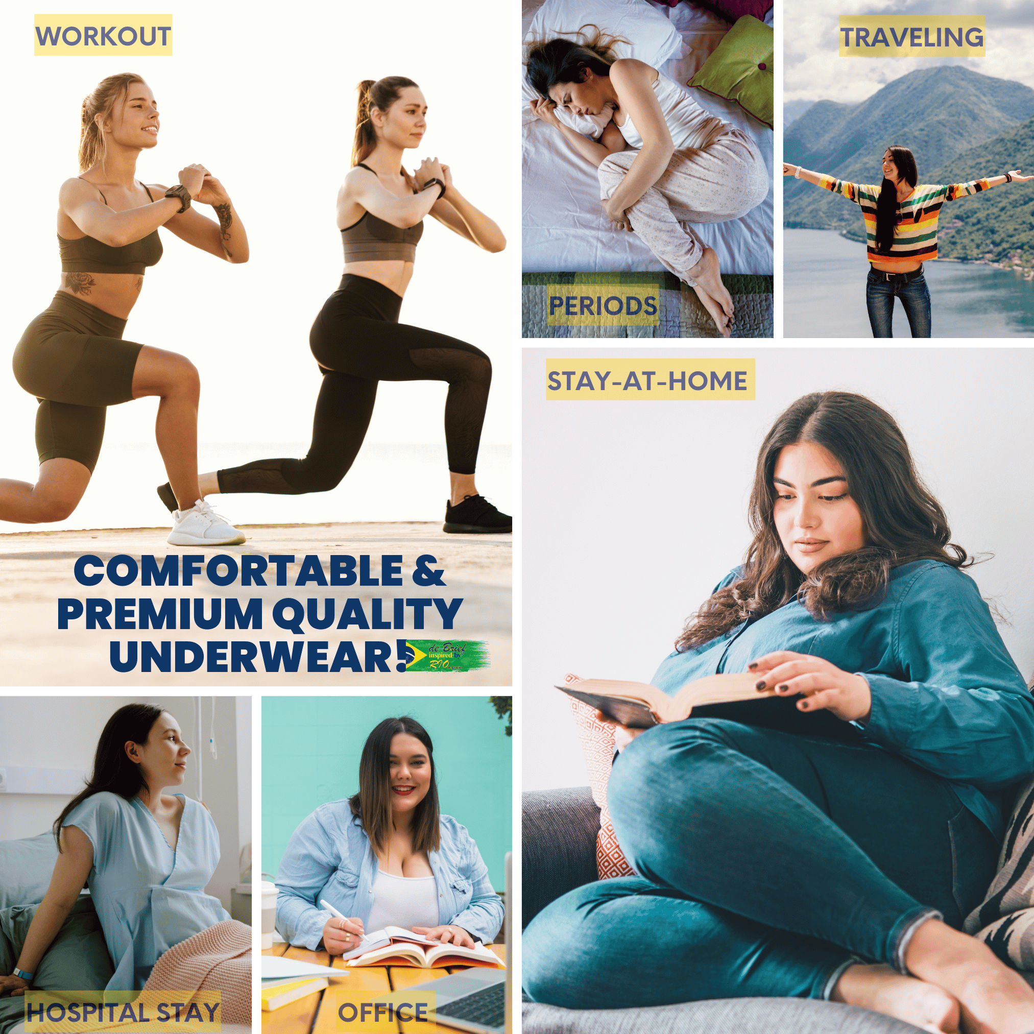 Trawee De - Brief Disposable Panty for Women | Premium Underwear |Brazilian Knickers | Use and Throw Briefs | Period Panties, Maternity, Travel, Spa, Daily Use | Non Transparent - XS Maternity Panty