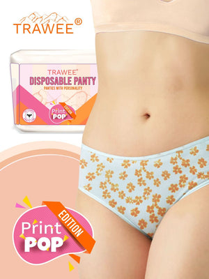 Trawee Disposable Print Pop Panties - XS Personal care
