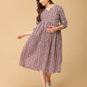 Tribal Twist Maternity and Nursing Dress - DRS - SK - TRTWS - S