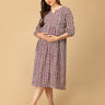 Tribal Twist Maternity and Nursing Dress - DRS - SK - TRTWS - S