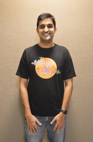 Trick Or Treat Unisex Mens T shirt - TWUS-TRTT-S