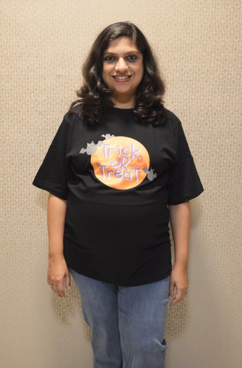 Trick Or Treat Unisex Womens T shirt - TWUS-TRTT-S