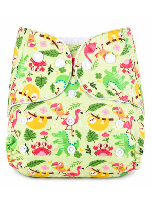 Tropical Paradise - Re - Usable Cloth Diaper - Reusable Cloth Diaper