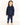 True Navy Unisex Sweatshirt Jogger Set - KCW-BYBLJG-1-2