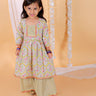 True Yellow Girls Anarkali Kurta Sharara Set - KES-SC-TYG-0-6