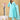 Turquoise Treasure Maternity and Nursing Kurta Set With Dupatta - MEW - SK - TRQT - S