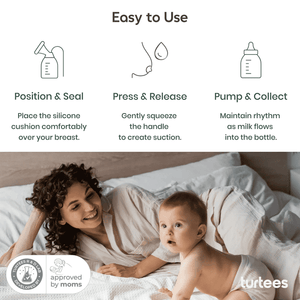 Turtees Manual Breast Pump | The Mom Store - BreastPump