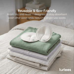 Turtees Washable Nursing Pads 6 Count | The Mom Store - BreastPad