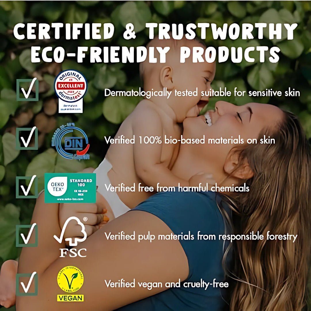 TurtleBee Bamboo Diaper Pants | Pack of 1 | Large Size (13 - 17 Kgs) - Baby Diaper