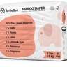 TurtleBee Bamboo Diaper Tape Style| Pack of 1 | Small Size (3 - 6 Kgs) - BDTS01