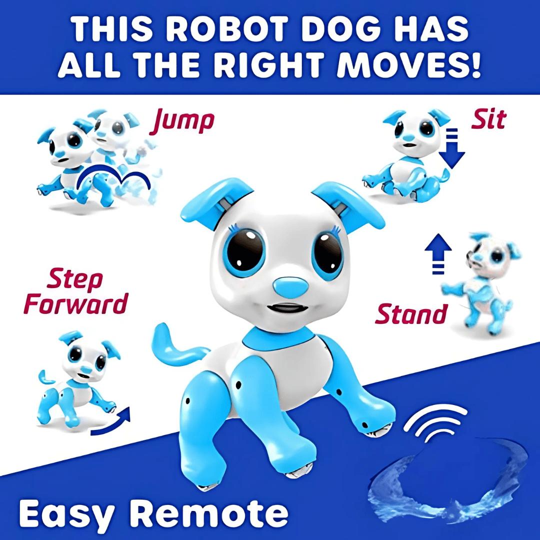 TurtleBee interactive Robotic Dog, Toby - RD01