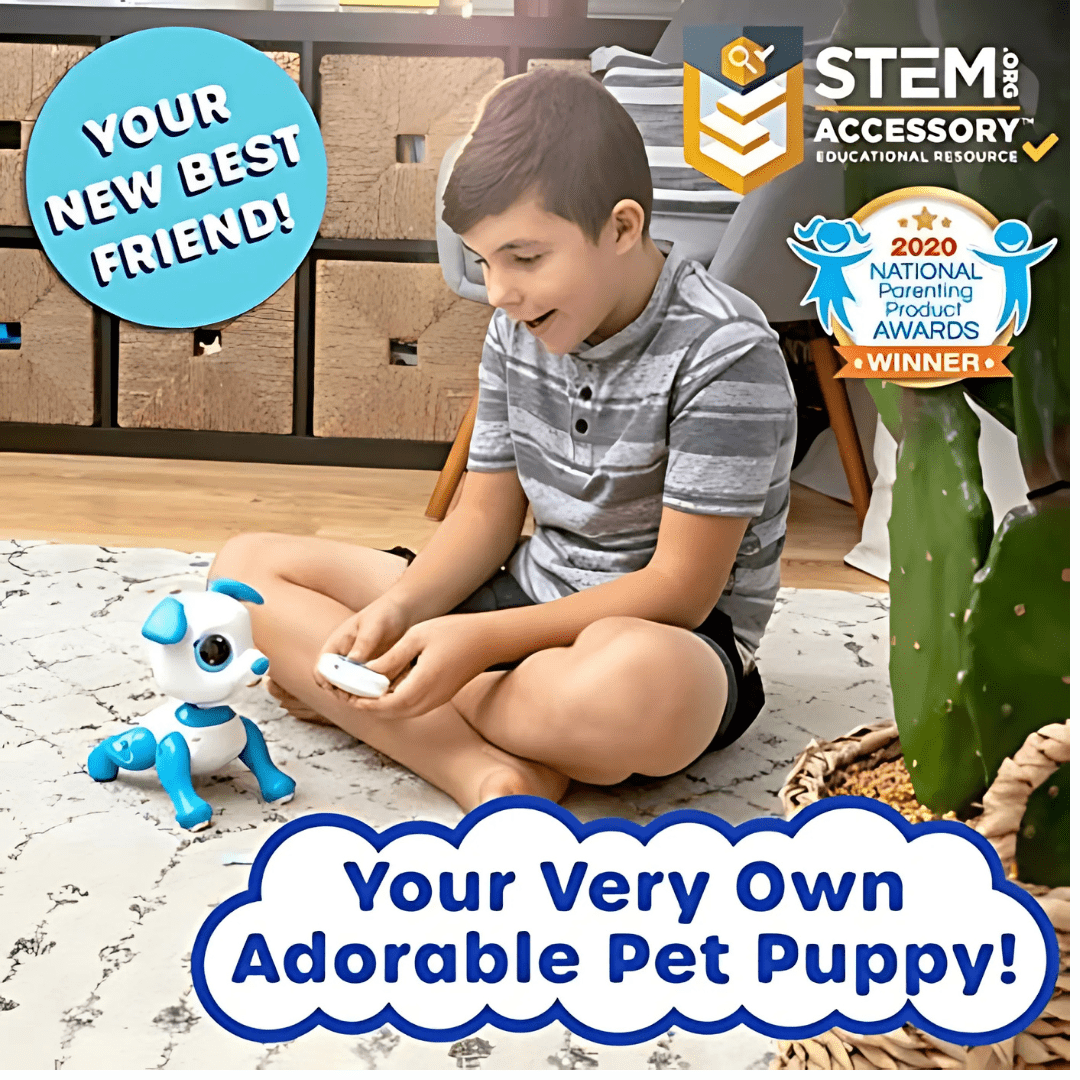 TurtleBee interactive Robotic Dog, Toby - RD01
