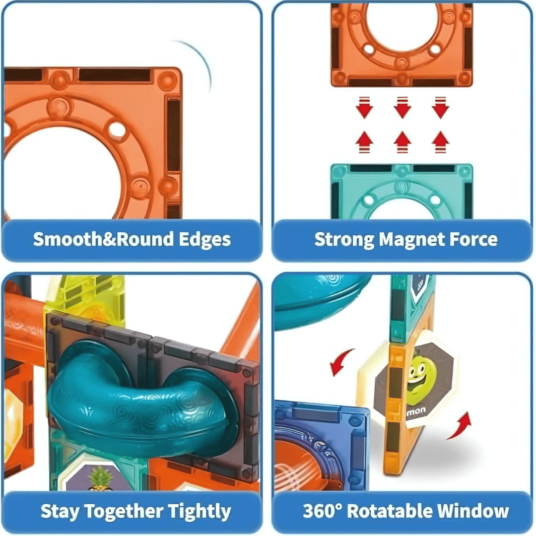 TurtleBee Magnetic Tiles - MT01