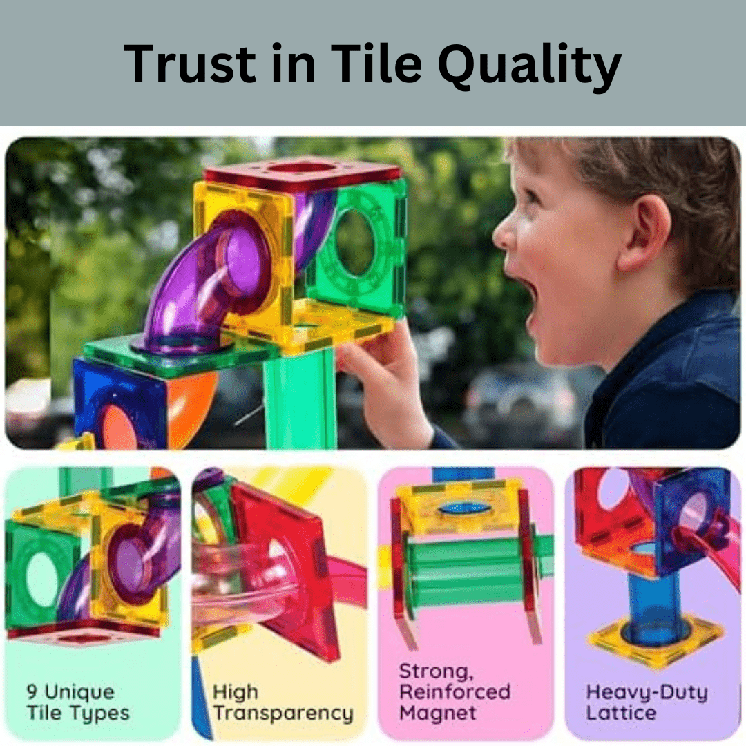TurtleBee Magnetic Tiles - MT01