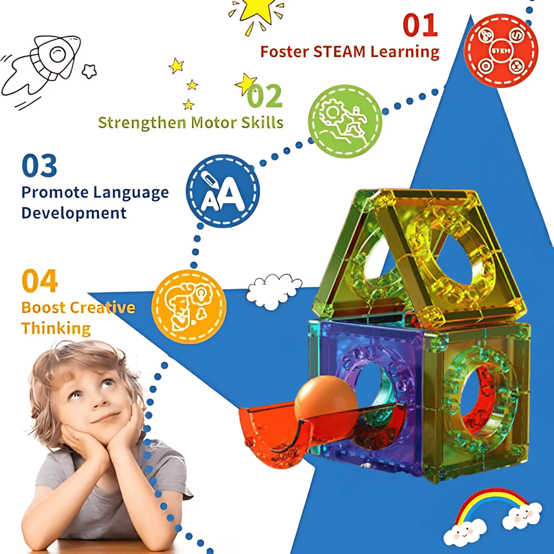 TurtleBee Magnetic Tiles - MT01