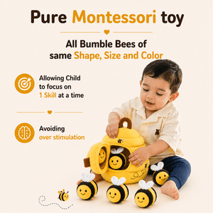 TurtleBee Sensory Beehive Toy for Babies | The Mom Store - Learning and Educational Toys