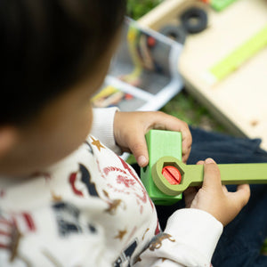 TurtleBee Wooden Toolbox Set for Kids | The Mom Store - Wooden pretend & Play Toys
