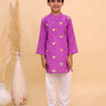 Tweet Dreams Boys Embroidered Kurta Pajama Set - KES - BK - TWDBY - 0 - 6
