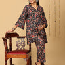 Twilight Harmony Paisley Maternity and Nursing Co Ord Set - MEW - SK - TWHR - S