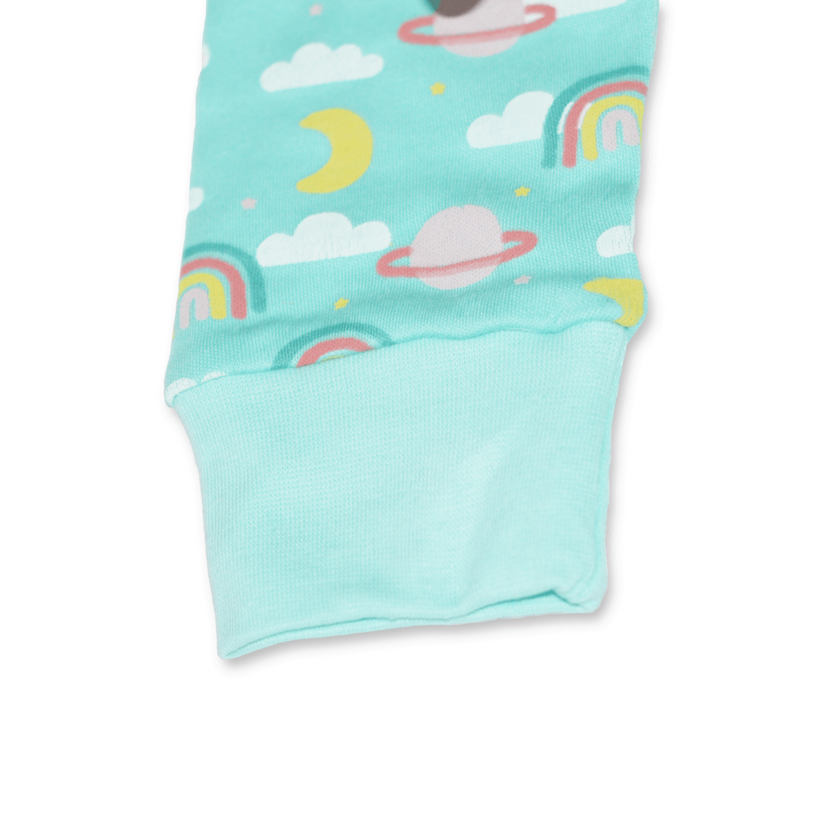 Twinkle Footed Romper - ROM-BLU-0-6