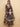 Twinning Combo - Black Block Print Anarkali Kurta Set with Black Block Print Girls Anarkali Sharara Set - TWN2 - BKBABAS
