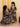 Twinning Combo - Black Block Print Anarkali Kurta Set with Black Block Print Girls Anarkali Sharara Set - TWN2 - BKBABAS